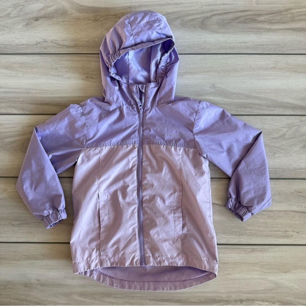 Eddie Bauer Raincoat Purple XS EUC